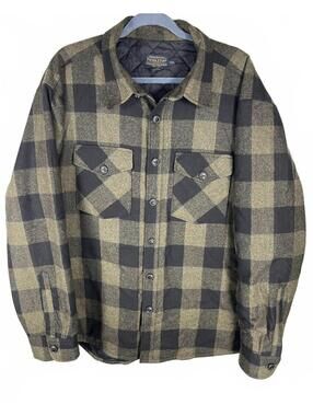 Pendleton Vintage Quilted Wool Shirt Jacket Gorpcore – XXXL Excellent Condition